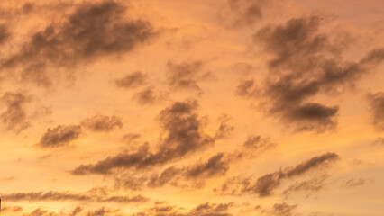 sunset cloudy background