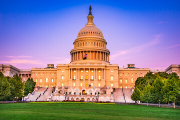 Washington, USA - United States of America Capitol in District Columbia
