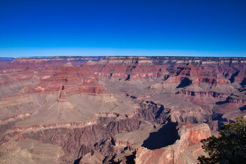 Fototapeta na wymiar Grand Canyon SouthRim after Beautiful Sunrise in Arizona, USA