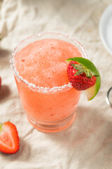 Boozy Refreshing Tequila Strawberry Margarita