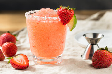 Boozy Refreshing Tequila Strawberry Margarita
