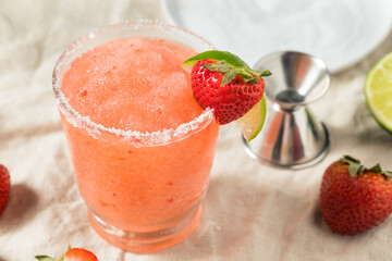 Boozy Refreshing Tequila Strawberry Margarita