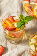 Boozy Refreshing White Wine Sangria