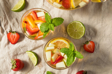 Boozy Refreshing White Wine Sangria