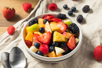 Healthy Homemade Fruit Salad