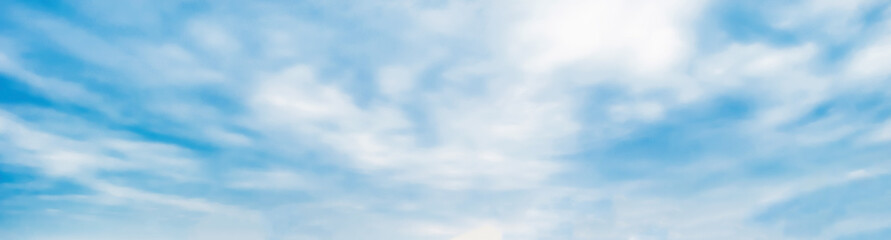 Blue sky and white clouds, cloudy sky background