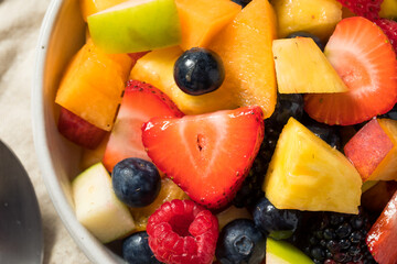 Healthy Homemade Fruit Salad