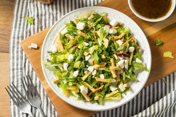 Healthy Greek Balsamic Romaine Salad