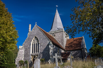 St Andrew's Church, Alfriston, Sussex, England
