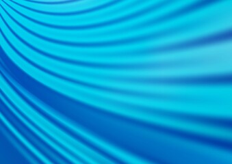 Light BLUE vector blurred bright template.