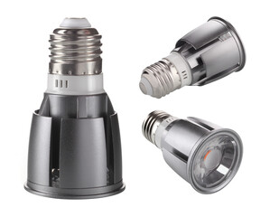 LED lamp E27, economical energy-saving.