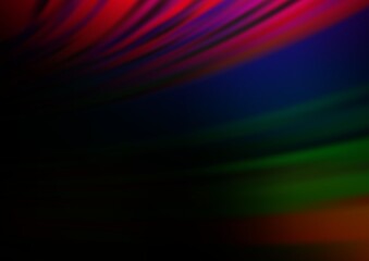 Dark Multicolor, Rainbow vector blur pattern.