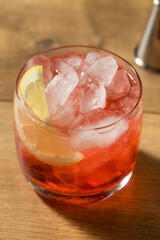 Boozy Refreshing Campari Spritz Cocktail