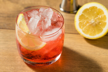 Boozy Refreshing Campari Spritz Cocktail