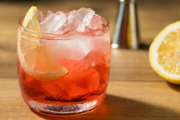 Boozy Refreshing Campari Spritz Cocktail
