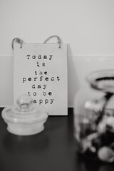 Le jour parfait pour être heureux