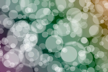 creative background from circles. soap bubbles on light. white spots on the canvas. light balls