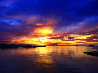 manila bay sunset