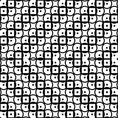 Design seamless monochrome grating zigzag pattern