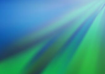 Light Blue, Green vector modern bokeh pattern.