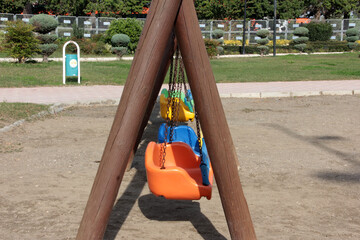children's playground in the park