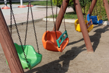 children's playground in the park