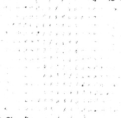 Rough, irregular texture composed of monochrome geometric elements. Overlay distressed grunge background. Abstract vector illustration. Isolated on white background. EPS10