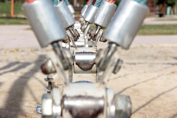 children's playground in the park
