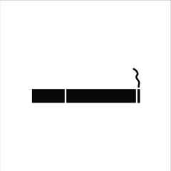 Cigarette icon with a white background