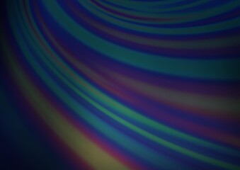 Dark BLUE vector abstract blurred pattern.