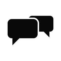 Talk bubble speech icon. Blank empty bubbles vector design elements. Chat on line symbol template. vector illustration.