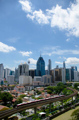 Fototapeta na wymiar Kuala Lumpur city skyline