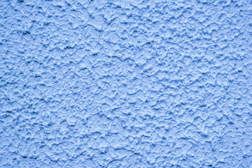 Fototapeta na wymiar Cement Plaster .Structure of blue coloured cement plaster.