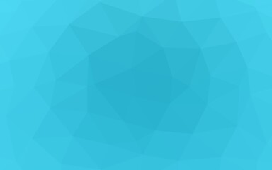 Light BLUE vector polygonal background.