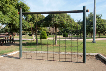 Fototapeta na wymiar children's playground in the park