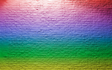 brick wall White Rustic Texture. Retro used Vintage Structure. Grungy Shabby white Background. Design Element. Abstract Light White with space for text