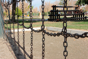 children's playground in the park