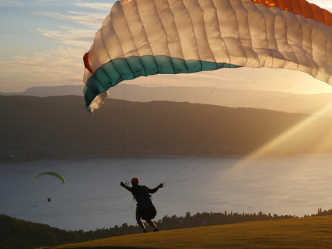 lac d'Annecy parapente