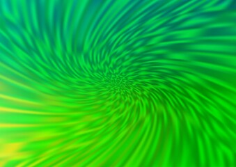 Light Green vector blurred and colored background.