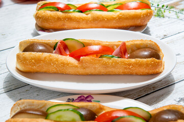 Nutritious Sandwich is a famous food stall in Keelung, Taiwan