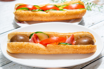 Nutritious Sandwich is a famous food stall in Keelung, Taiwan