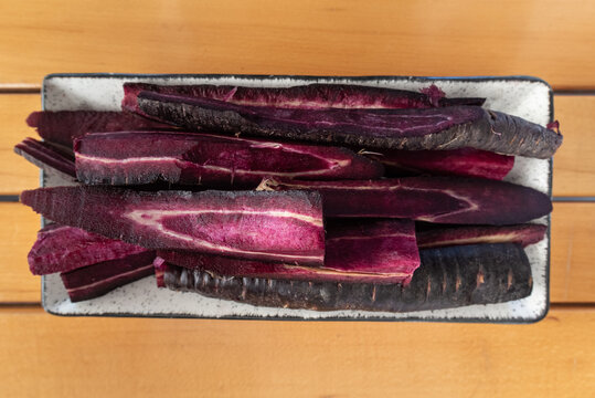 Purple carrots