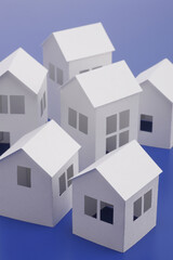 ペーパークラフトの家