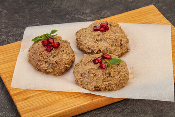 Georgian cuisine - pkhali from beans