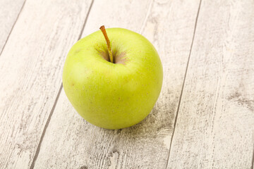 Ripe and sweet green apple