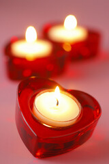 バレンタインデー　キャンドル