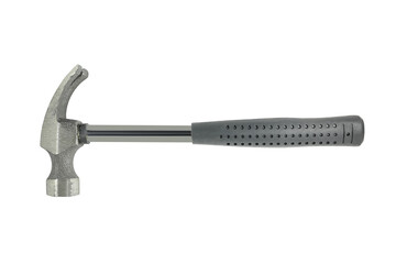 Locksmith hammer with plastic handle isolated on white background