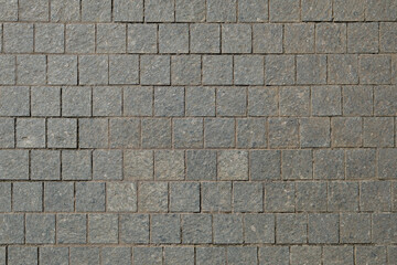 square granite gray staggered tiles