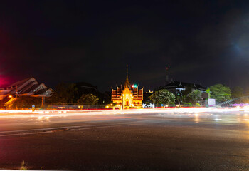 Obraz premium city at night