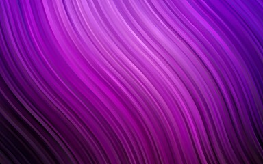 Dark Purple vector background with abstract lines.